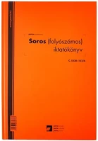 Pátria C5230-152/A/PÁTRIA Nyomtatvány iktatókönyv  a/4 keményfedelű 100 lapos kép