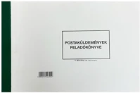 Pátria C.7976-12 Nyomtatvány postaküldemények feladókönyve patria a/4 fekvő 150 lap kép