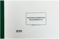 Pátria C.7976-12/UJ Nyomtatvány postaküldemények feladókönyve patria a/4 fekvő 150 lap kép