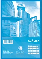 Pátria PAT327-0024 Számlatömb egy áfá-s a/5 50x3 lapos álló silverball kép