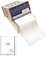 Pátria PPP1031-2160 Leporelló matrix 240x12 coll 1 példányos 6 collonként perforált 1800 ív/doboz kép