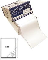 Pátria PPP1031-3100 Leporelló matrix 380x12 coll 1 példányos 1800 ív/doboz kép