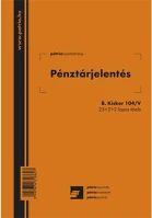 Pátria 25X2+2 Pénztárjelentés 25x2+2 lapos tömb a/5 álló kép
