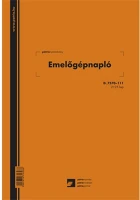 Pátria EMELŐGÉPNAPLÓ 2+25 Emelőgépnapló 2+25 lapos a/4 álló kép