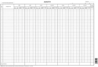 Pátria ÍV 2X36 FŐ Jelenléti ív 2x36 fő nyilvántartására 420x295 mm kép