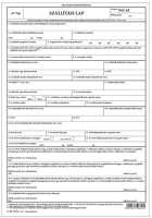 Pátria LAP A/4 4 Szállítási lap a/4 4 lapos garn. kép