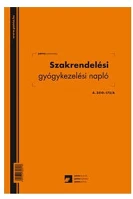 Pátria PATA_3510-173_A Szakrendelési gyógykezelési napló 100 lapos könyv a/4 álló kép