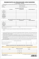 Pátria PATA_REND_4_2012 Üzembentartói jog átruházásáról szóló szerződés 4 lapos garn. a/4 kép