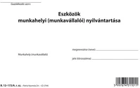 Pátria PATB_12-172_A Eszközök munkahelyi nyilvántartása 123 tételes a/5 fekvő kép