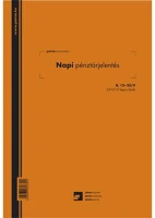 Pátria PATB_13-25_V Napi pénztárjelentés 25x2+2 lapos tömb a/4 álló kép