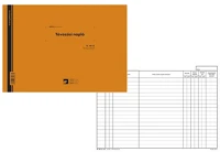 Pátria PATB_18-13 Távozási napló 24 lapos füzet a/4 fekvő kép