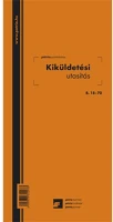 Pátria PATB_18-70 Kiküldetési utasítás (belföldi) 50 lapos tömb 140x285 mm kép