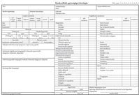 Pátria PATB_3161-4_UJ Munkavállaló egészségügyi törzslapja szabadlap 290x195 mm kép