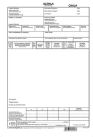 Pátria PATB_7300-550_N_UJ_PM Deviza számla (rechnung) 5 lapos garn. kép