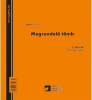 Pátria PATC_318-38 Megrendelőtömb 50x3 lapos tömb 185x203 mm kép