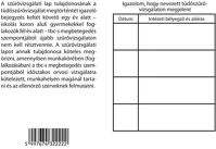 Pátria PATC_3321-69 Szűrővizsgálati lap a/6 fekvő kép