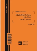 Pátria PATC_3337-11 Védőoltási könyv 14 év feletti személy részére 8 lapos füzet kép