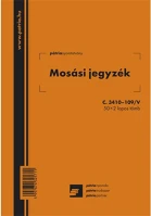 Pátria PATC_3410-109_V Mosási jegyzék 50x2 lapos tömb a/5 álló kép