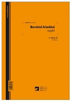 Pátria PATC_3410-57 Bevétel-kiadás napló 20 lapos füzet a/4 álló kép