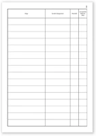 Pátria PATC_5230-152_A Soros (folyószámos) iktatókönyv 100 lapos a/4 álló kép