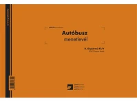 Pátria PATD_GEPJ_42_V Autóbusz menetlevél 50x2 lapos tömb a/4 fekvő kép