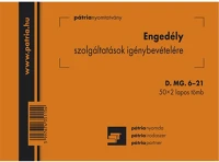 Pátria PATD_MG_6-21 Engedély szolgáltatások igénybevételére kép