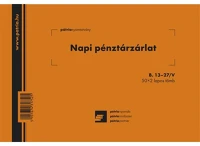 Pátria PÉNZTÁRZÁRLAT 50X2 Napi pénztárzárlat 50x2 lapos tömb a/5 fekvő kép