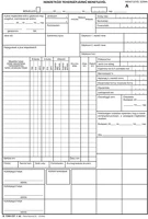 Pátria PPB_7300-237 Nemzetközi tehergépjármű menetlevél szabadlap a/4 álló kép