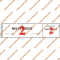 Pátria 2.SZ.BELÉPŐJEGY 100 2.sz.belépőjegy 100 lapos tömb 148x40 mm kép