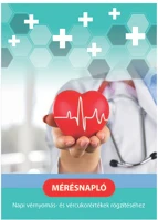 Pátria PATC_3337-23 Mérésnapló napi vérnyomás- és vércukorértékek rögzítéséhez kép