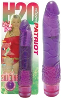 Patriot H05SEVCR00402 H2o  waterproof vibrator purple