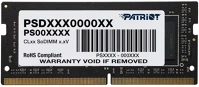 Patriot PSD48G320082S 8gb ddr4 3200mhz sodimm signature line black kép