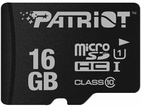 Patriot PSF16GMDC10 Patriot 16GB Lx Series microSDXC Class10 - PSF16GMCSDHC10 kép