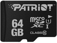 Patriot PSF64GMDC10 64gb lx series microsdxc class10 - kép