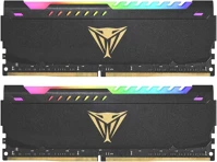 Patriot PVSR464G360C0K 64gb 3600mhz ddr4 ram  viper steel rgb (2x32gb) kép