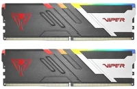 Patriot PVVR532G600C36K 32gb ddr5 6000mhz kit(2x16gb) viper venom rgb kép