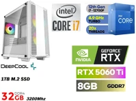 Pcbolt I7 12700F CPU nvidia rtx 5060ti 8gb vga+ 32gb ddr4 ram+1tb ssd kép