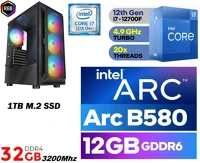 Pcbolt I7 12MAGOS 12700F cpu+intel arc b580 12gb vga+ 32gb ddr4 ram+1tb ssd kép