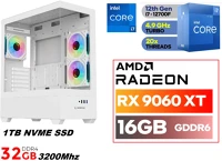 Pcbolt I7 12MAGOS 12700F CPU radeon rx9060 xt 16gb vga+ 32gb ddr4 ram kép
