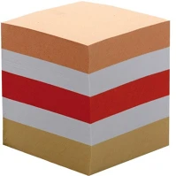 Pd 711124056 Kockatömb 8,5x8,5x8,5 cm 900 lapos ragasztott színes kép
