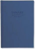 Pd calendar 23.0978102 Tanári zsebkönyv  műbőr a/5 heti kék 2025-2026 kép