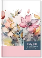 Pd calendar 23.0978112 Tanári zsebkönyv  papírborító a/5 rose 2025-2026 kép