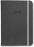 Pd PATP4114-1815 Határidőnapló period velour b/5 heti varrott antracit 2025 kép