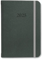 Pd PATP4114-1819 Határidőnapló period velour b/5 heti varrott sötétzöld 2025 kép