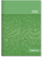 Pd PPP4114-1769 Határidőnapló period intensive b/6 heti zöld lakk papír 2025 kép