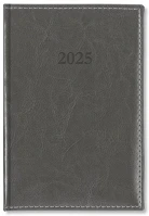 Pd PPP4114-1770 Határidőnapló period border b/6 heti körbev. antracit 2025 kép