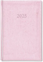 Pd PPP4114-1774 Határidőnapló period border b/6 heti körbev. rózsa 2025 kép
