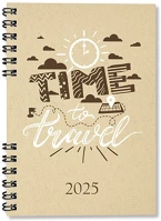 Pd PPP4114-1869 Határidőnapló period eco a/5 heti spirálos travel 2025 kép