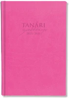 Pd PPP4114-3080 Tanári zsebkönyv pd 2025-2026 műbőr rózsa kép