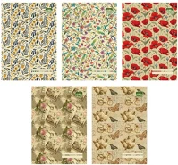 Pd PPP1111-1876 Füzet grass a/4 sima 5féle minta vegyesen kép